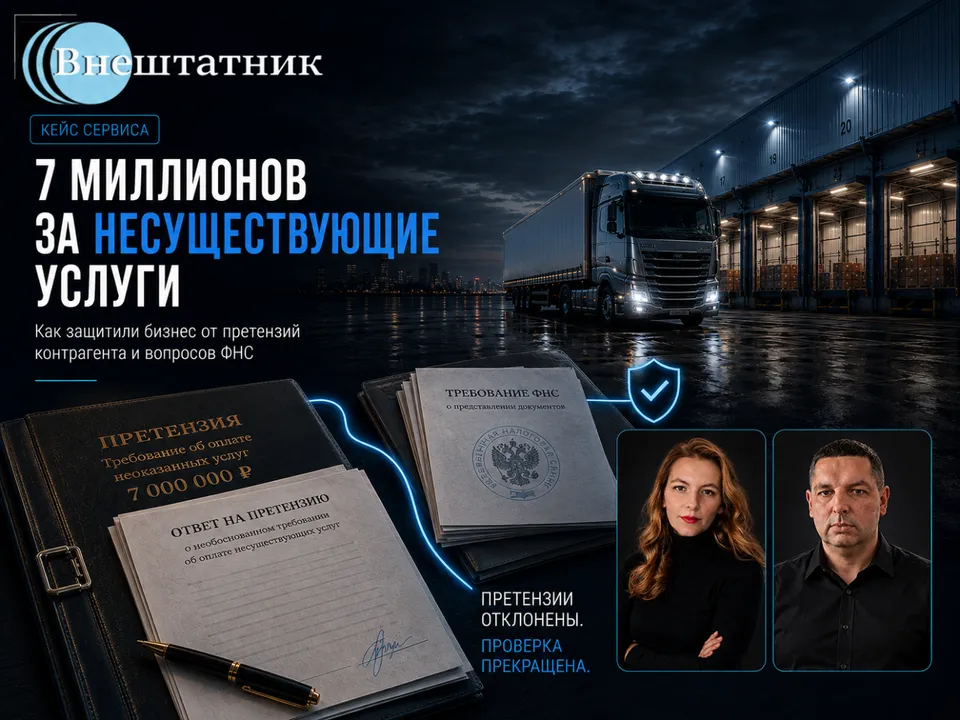 Кейс Сервиса - Защита от недобросовестного контрагента и последствий ФНС